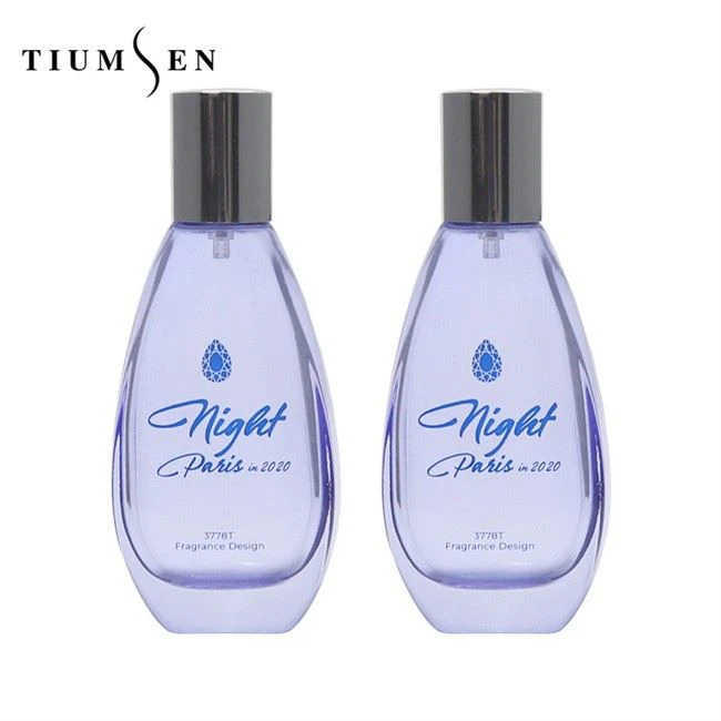 crystal shaped perfume bottle